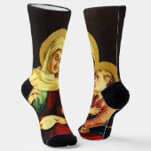 Saint Ann und Jungfrau Mary Socken (Gewinkelt)