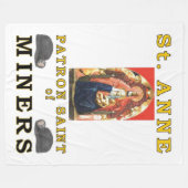 SAINT ANNE FLEECEDECKE (Vorderseite (Horizontal))