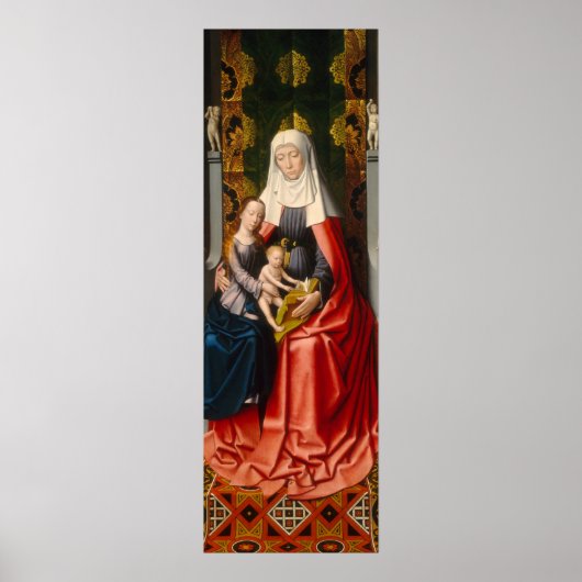 Saint Anne - Gerard David Fine Art Poster (Vorne)