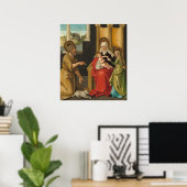 Saint Anne - Hans Baldung Grien Fine Art Poster (Heimbüro)