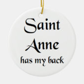 saint anne keramik ornament (Vorne)