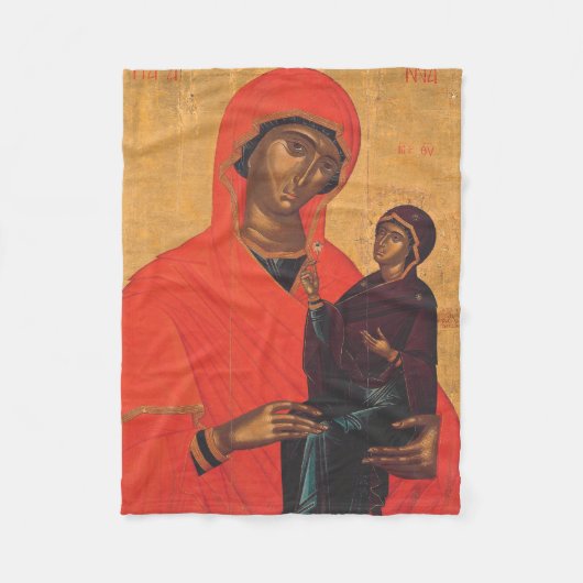 Saint Anne mit der Jungfrau Mary Fleecedecke (Vorderseite)