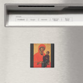 Saint Anne mit der Jungfrau Mary Magnet (In Situ (Geschirrspüler))