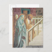 Saint Anne und Joachim bei der Präsentation Postkarte (Vorne/Hinten)