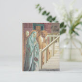 Saint Anne und Joachim bei der Präsentation Postkarte (Stehend Vorderseite)
