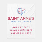 Saint Anne's Blanket Fleecedecke (Vorderseite)