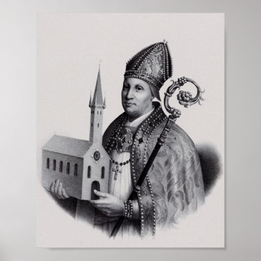 Saint Ansgar Apostel des Nordens Poster (Vorne)