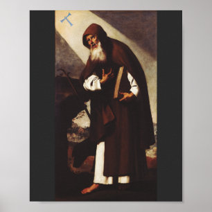 Saint Anthony der Abt Poster