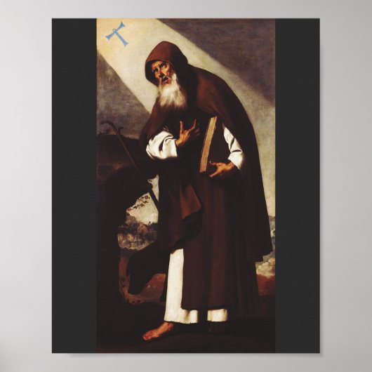 Saint Anthony der Abt Poster (Vorne)