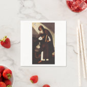 Saint Anthony der Abt Serviette (Beispiel)