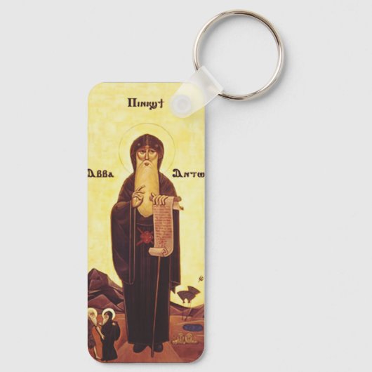 Saint Anthony, der Große Schlüsselanhänger (Rückseite)
