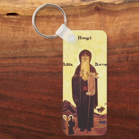 Saint Anthony, der Große Schlüsselanhänger (Vorderseite)