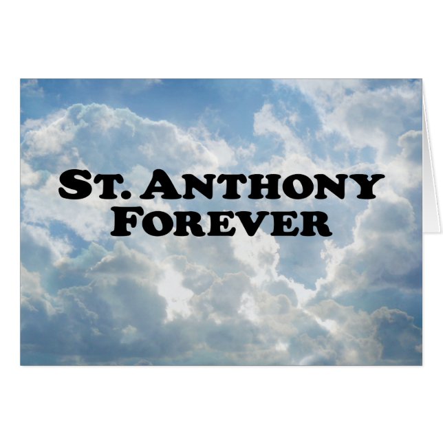 Saint Anthony Forever - Basic (Vorderseite (Horizontal))