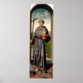 Saint Anthony - Gerard David Fine Art Poster (Vorne)