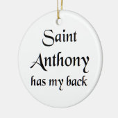 saint anthony keramik ornament (Links)
