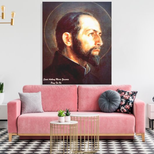 Saint Anthony Maria Zaccaria Leinwanddruck (Insitu (Wohnzimmer))
