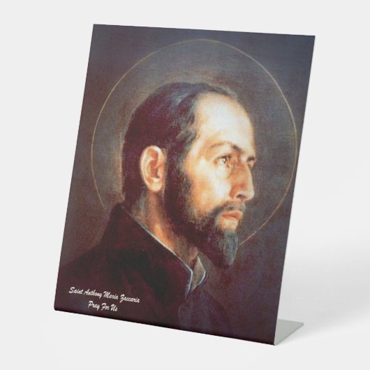 Saint Anthony Maria Zaccaria Sockelschild (Vorderseite)