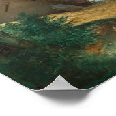 Saint Anthony - Pieter Bruegel Kunstgewerbe Poster (Ecke)