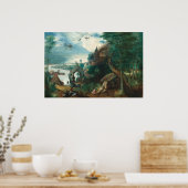 Saint Anthony - Pieter Bruegel Kunstgewerbe Poster (Küche)