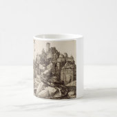 Saint Anthony Reading von Albrecht Durer Kaffeetasse (Mittel)