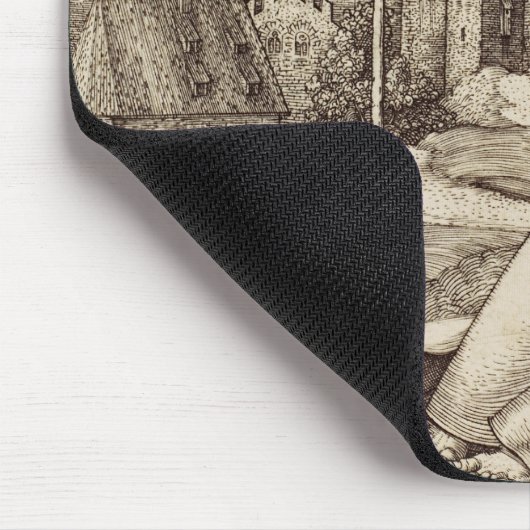 Saint Anthony Reading von Albrecht Durer Mousepad (Ecke)