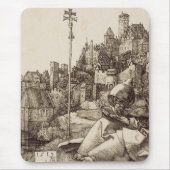 Saint Anthony Reading von Albrecht Durer Mousepad (Vorne)
