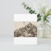 Saint Anthony Reading von Albrecht Durer Postkarte (Stehend Vorderseite)