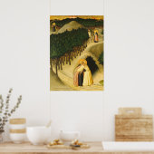 Saint Anthony - Sano di Pietro Kunstgewerbe Poster (Küche)