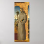 Saint Anthony - Vincenzo Foppa Kunstgewerbe Poster (Vorne)