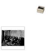 Saint Anthony von Padua von Willem van Herp Gummistempel (Stempel)