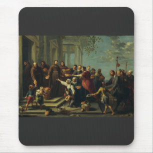 Saint Anthony von Padua von Willem van Herp Mousepad