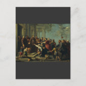 Saint Anthony von Padua von Willem van Herp Postkarte (Vorderseite)