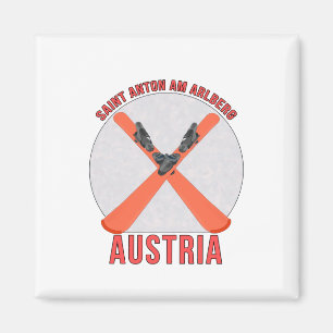 Saint Anton am Arlberg, Österreich Magnet