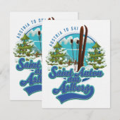 Saint Anton am Arlberg Österreich SkilogoLogo (Vorne/Hinten)