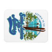 Saint Anton am Arlberg Österreich SkilogoLogo Magnet (Horizontal)
