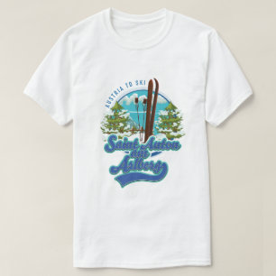 Saint Anton am Arlberg Österreich SkilogoLogo T-Shirt