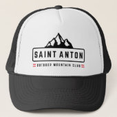 Saint Anton Austria Außenbereich Truckerkappe (Vorderseite)