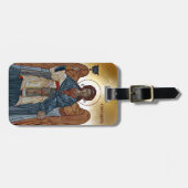 Saint Archangel Gabriel Gepäckanhänger (Vorderseite horizontal)