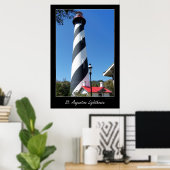 Saint Augustin Florida Lighthouse Poster (Heimbüro)