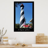 Saint Augustin Florida Lighthouse Poster (Küche)