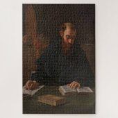 Saint Augustine (1600) von Caravaggio Puzzle (Vertikal)