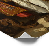 Saint Augustine, 1645 von Philippe de Champaigne Poster (Ecke)
