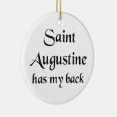 saint augustine coffee mug keramik ornament (Rechts)