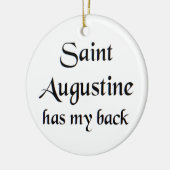 saint augustine coffee mug keramik ornament (Links)