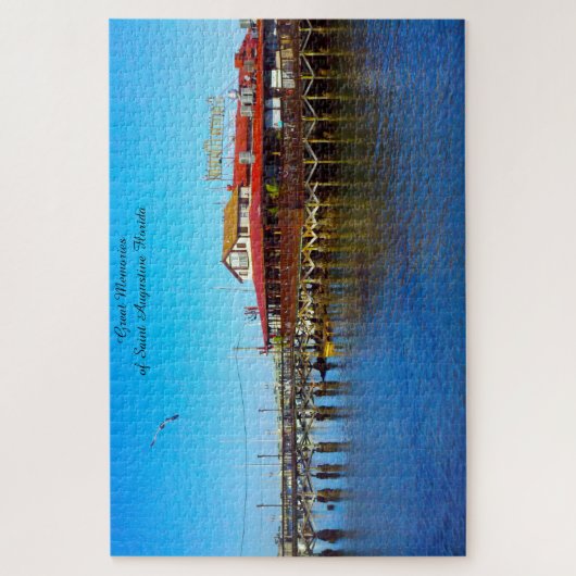 Saint Augustine Florida Jigsaw Puzzle (Vertikal)