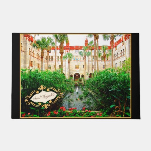 Saint Augustine Florida Lightner Museum & Garden Fußmatte (Vorderseite)