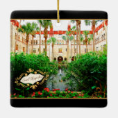 Saint Augustine Florida Lightner Museum & Garden Keramikornament (Rückseite)
