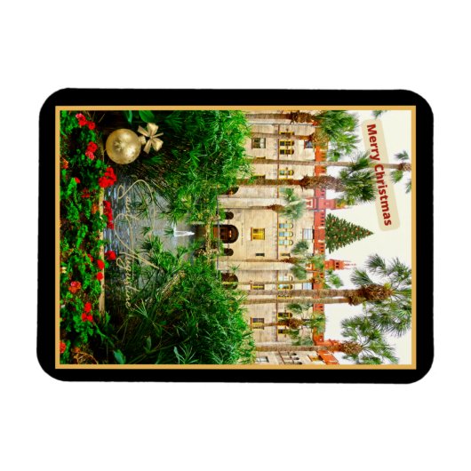 Saint Augustine Florida Lightner Museum & Garden Magnet (Horizontal)
