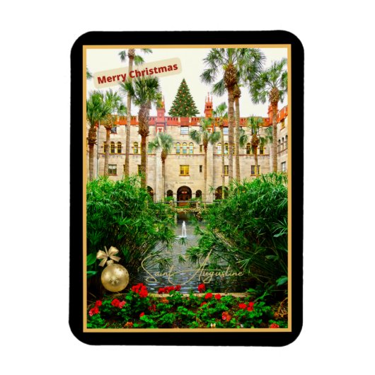 Saint Augustine Florida Lightner Museum & Garden Magnet (Vertikal)