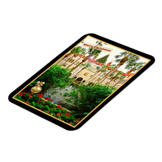 Saint Augustine Florida Lightner Museum & Garden Magnet (Linke Seite)